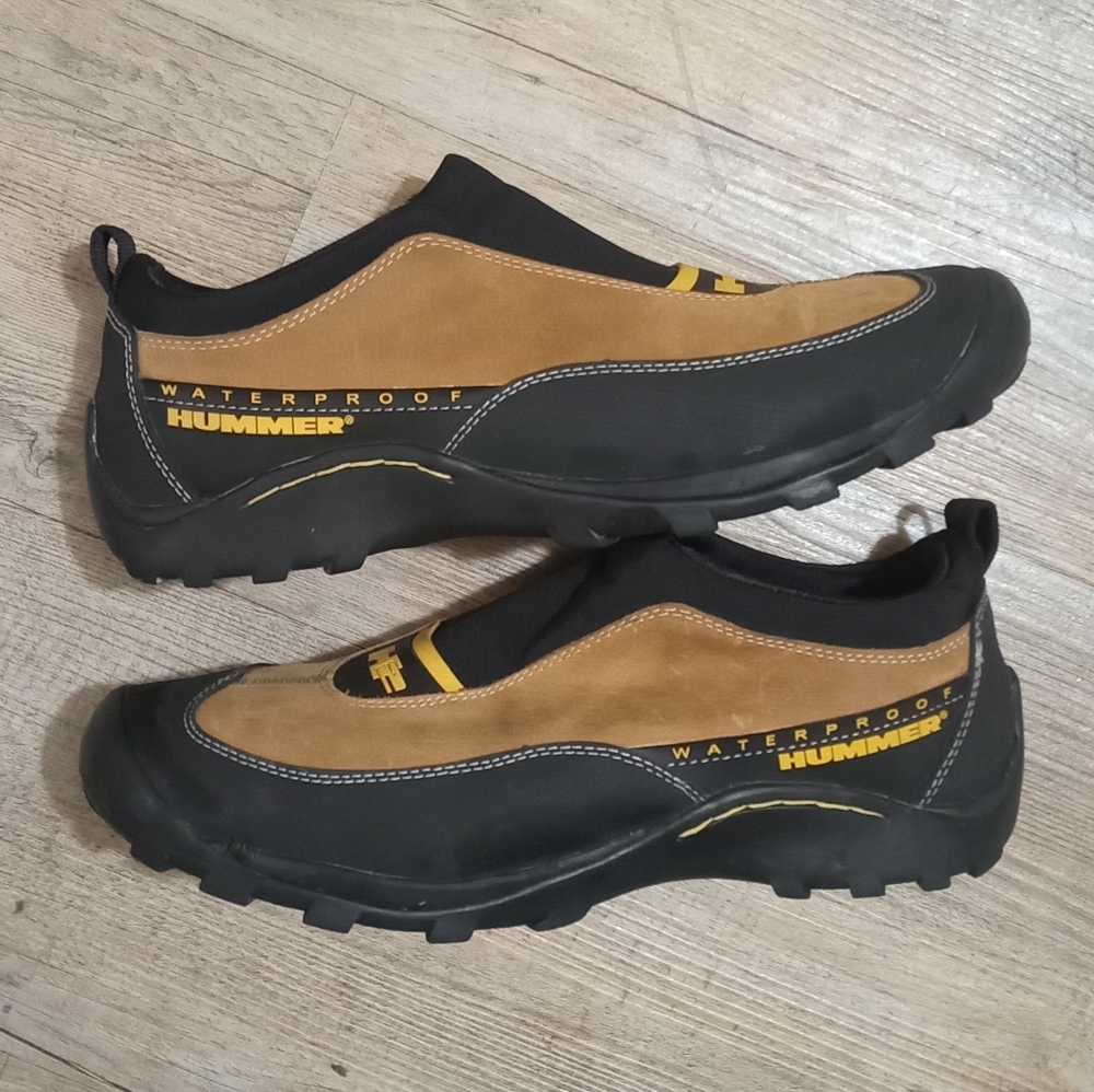 Hummer Men's H2 Waterproof Slip On Shoes Size 9